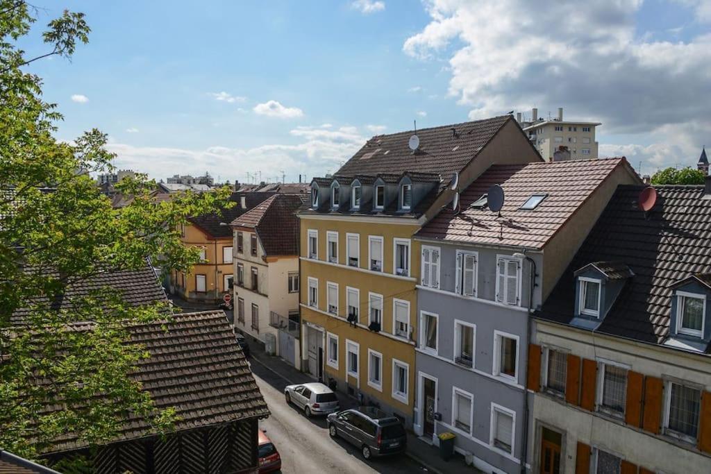 Appartement Charmant Tres Proche Centre-Ville, Parking Gratuits, Mulhouse Centre 外观 照片